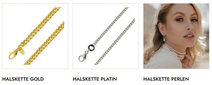 Halskette Collier DE